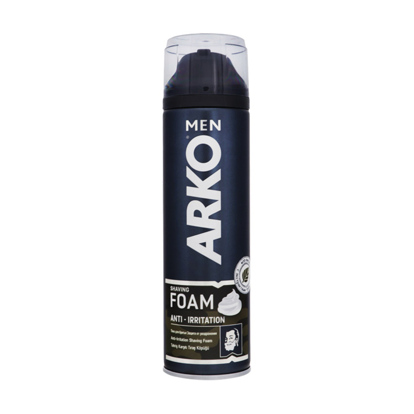 Чоловіча піна для гоління ARKO Men Anti-Irritation Shaving Foam Захист від подразнення, 200 мл